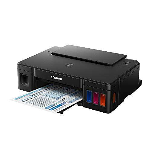 Amazon: Canon Impresora de Inyección de Tinta Continua G1110, Mediano, Negro