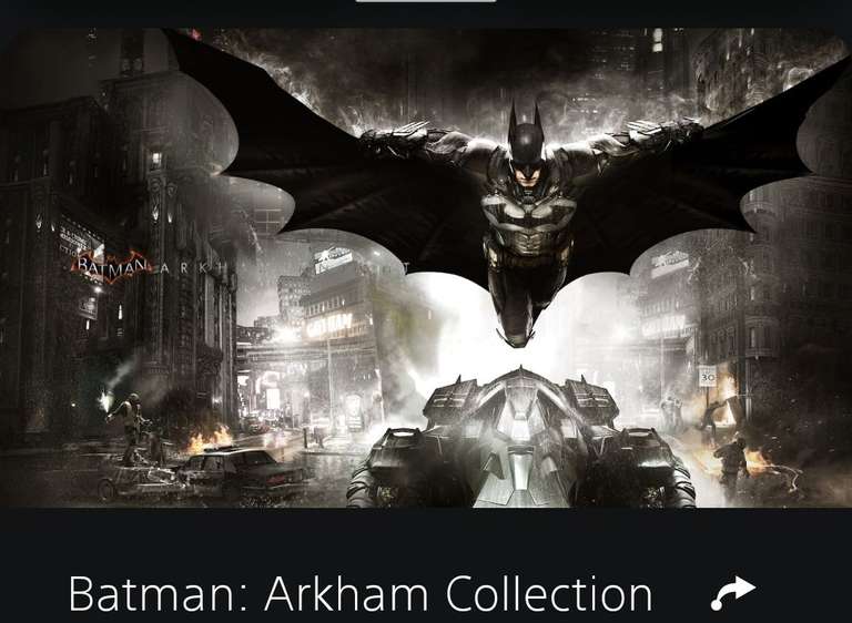 Batman: Arkham Collection PS4
