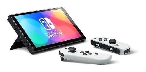 Mercado Libre: Nintendo Switch Oled 64gb Standard Color Blanco Y Negro con HSBC, Santander o Citibanamex