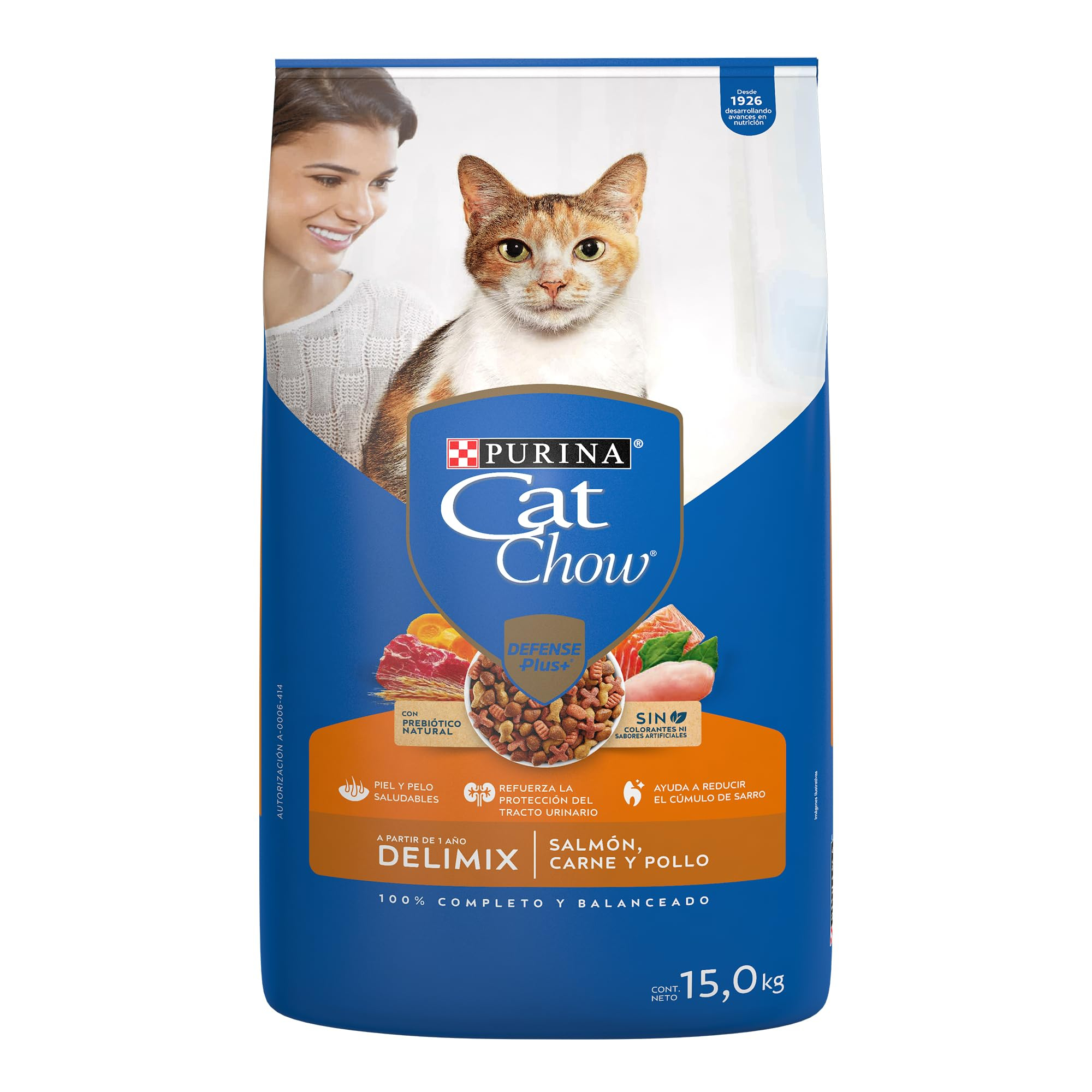Amazon: Purina Cat Chow Adulto Delimix 15Kg | Planea y ahorra