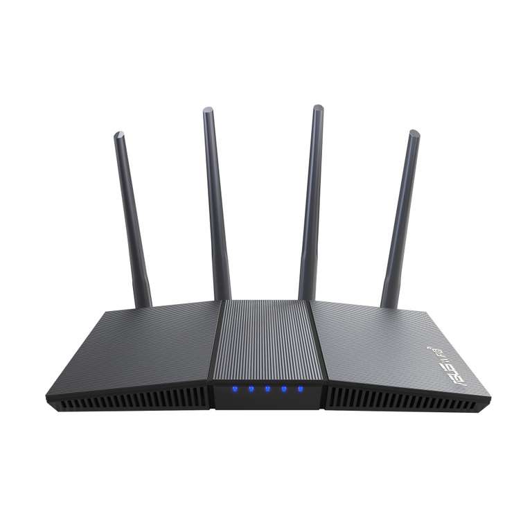 cyberpuerta Router ASUS RT-AX1800S, 1201 Mbit/s, 4x RJ-45, 2.4/5GHz, 4 Antenas Externas