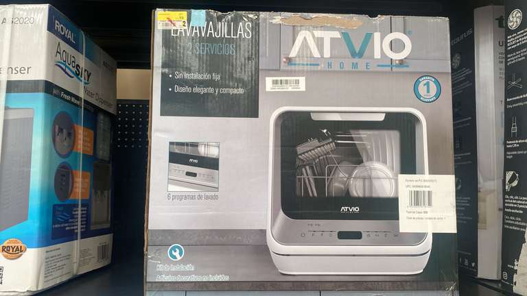 Walmart: Mini lavavajillas ATVIO - Comalcalco Cancún