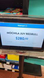 Walmart: Mochila Truzt Red Bull Racing en segunda liquidación