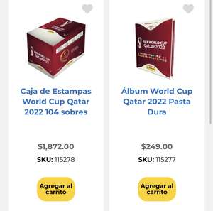 OfficeMax, Álbum Mundial Qatar 2022 - Pasta Dura + 104 Sobres con Amex