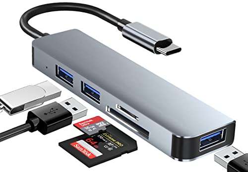 Amazon: Hub USB C 5 en 1 Envio Gratis con Prime Vendido por WTDD Direct Enviado por Amazon lo se solo le falta entrada HDMI