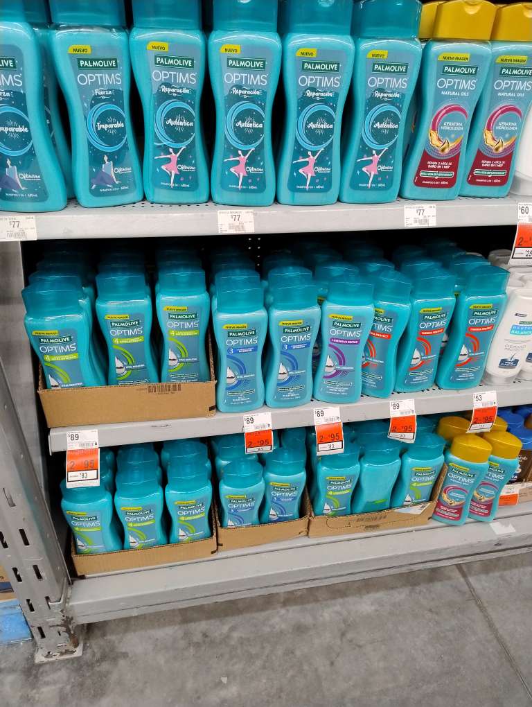 Bodega Aurrera: Shampoo Palmolive 2 x $95