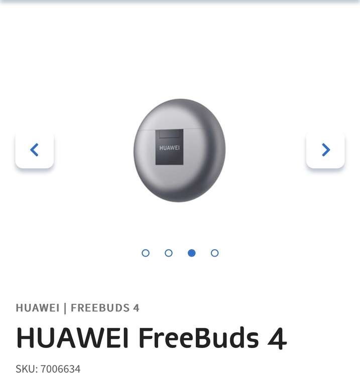 Telcel: Huawei Freebuds 4 a MSI