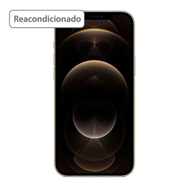 BODEGA AURRERA: iPhone 12 Pro Max 128GB Dorado Reacondicionado con BBVA