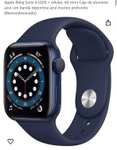 Amazon: Apple Watch Serie 6 (GPS + celular, 40 mm) Caja de aluminio azul —- Reacondicionado aceptable ($2702 la versión sin celular)