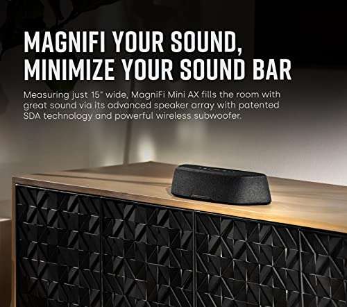 Amazon: Polk MagniFi Mini AX Barra de Sonido (Modelo 2022), Certificado Dolby Atmos y DTS:X