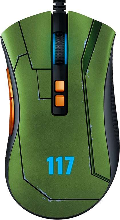 Amazon: Mouse Razer DeathAdder V2 - HALO Infinite Edition