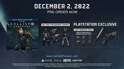 Amazon: Tal The Callisto Protocol - Day One Edition for PlayStation 5