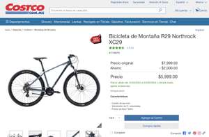 Costco: Bicicleta de Montaña R29 Northrock XC29