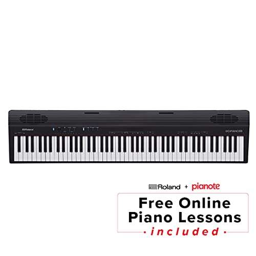 Amazon: Roland Go Piano 88 de 88 Teclas Negro (Es su precio más bajo)