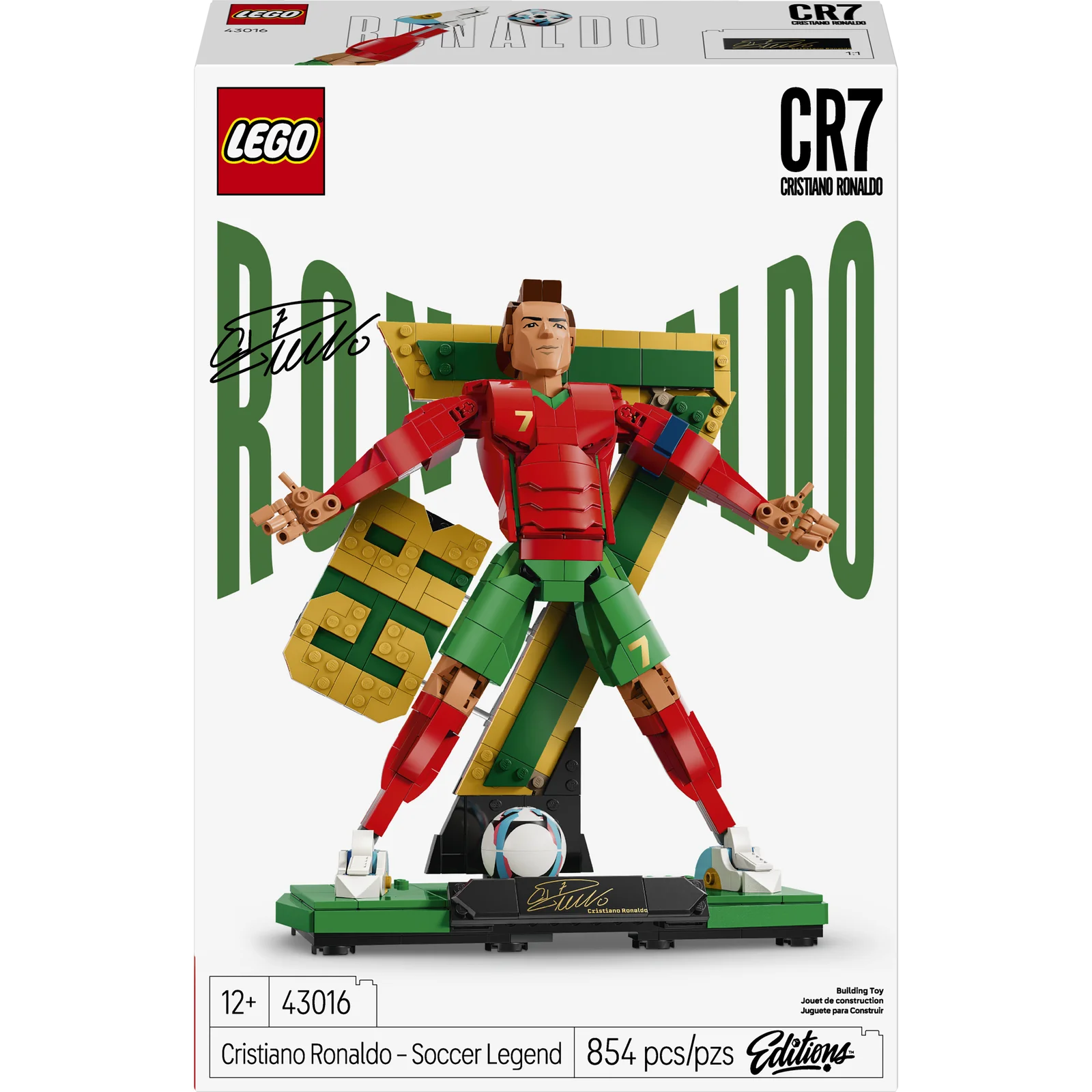 Farmacias del Ahorro: EL SIUUUUUUUU - LEGO Cristiano Ronaldo: Leyenda del Futbol