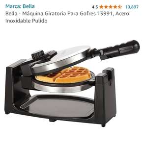 Amazon: Máquina giratoria para waffles
