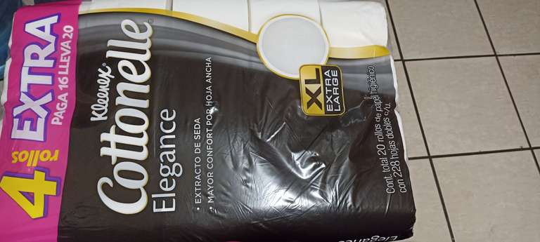 Farmacias Guadalajara: Papel Higiénico Kleenex Cottonelle Elegance 20 Rollos