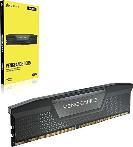 Amazon: Memoria RAM 64GB (2x32GB) DDR5 Corsair Vengeance, 5200MT/s DIMM