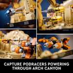 Amazon | Lego Star Wars: La Amenaza Fantasma Diorama: Carrera de Pods de Mos ESPA 75380