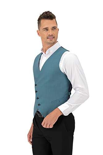 Amazon: Men's Factory Chaleco de Vestir Para Hombre Corte Slim fit- tallas y colores- envío prime