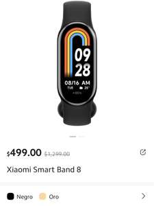 Xiaomi Shop: Xiaomi Smart Band 8 precio con cupón