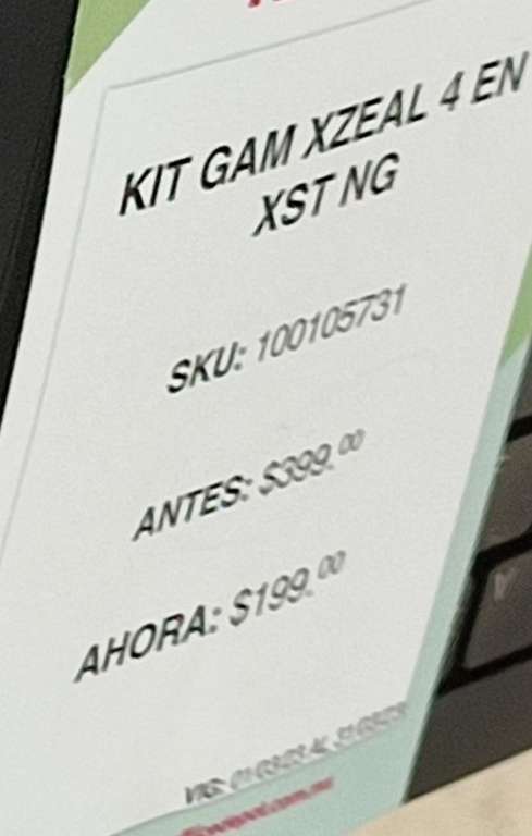 Office Depot: Kit Gamer 4 en 1 con Error de precio en tienda fisica + mini promonovela
