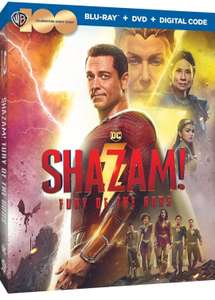 Amazon: Shazam! Fury of Gods (Blu-Ray + DVD + Digital)