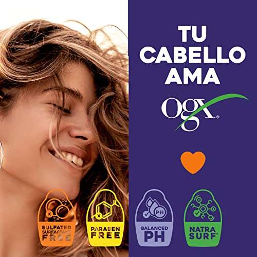 Amazon: OGX, Body Wash y Exfoliante de Coco y Café, 577 ml