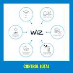 Amazon: WiZ Foco A19 luz cálida a fría dimeable controlable por WiFi