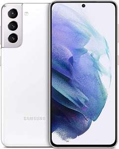 Amazon: Samsung Galaxy S21 5G, versión estadounidense, 128 GB, Phantom White - desbloqueado (Reacondicionado)