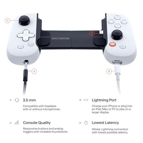 Amazon: Backbone One - Control Gamer Compatible con iPhone