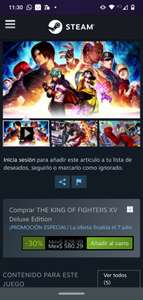 Steam: The King Of Fighters XV Deluxe Edition