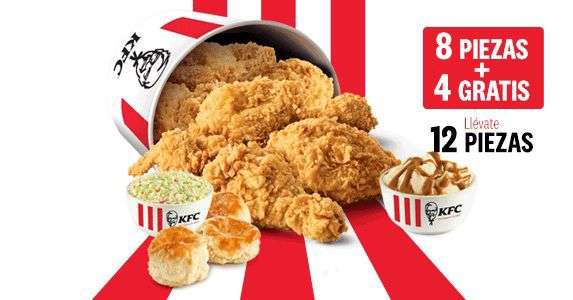 KFC: Miércoles de piezas gratis ke-tiras