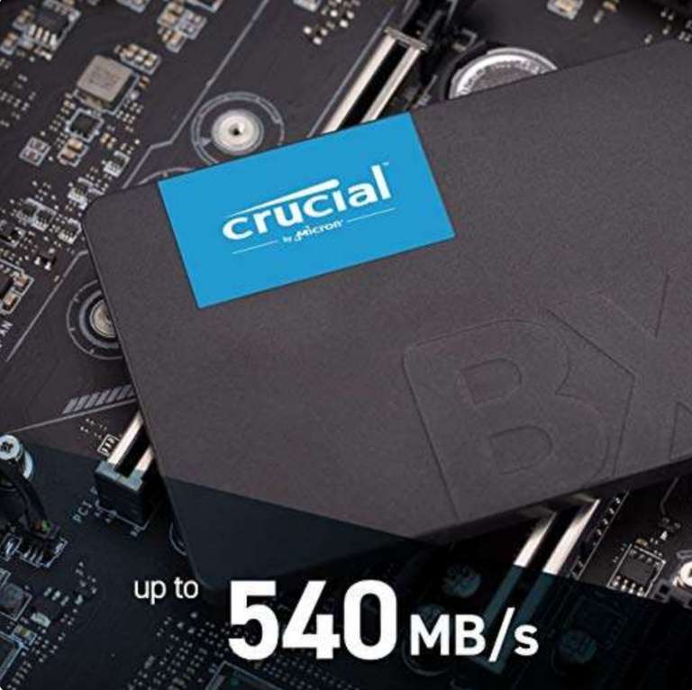 CyberPuerta: SSD Crucial BX500, 1TB, SATA III, 2.5", 7mm