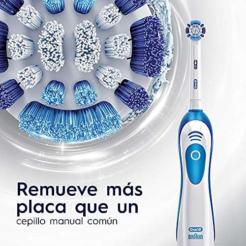Amazon: Oral B, Cepillo de Dientes Eléctrico Pro Salud, Incluye 2 Pilas AA, Cabezal Precision Clean Redondo | Envío gratis con Prime