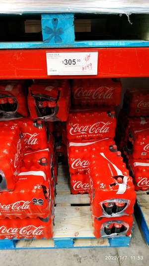 24 piezas Coca cola de 600 en Sam's Hospital general Puebla