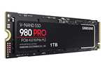 Amazon: SAMSUNG 980 Pro 1TB PCIe NVMe Gen4 SSD Interno para Videojuegos M.2 (MZ-V8P1T0B)