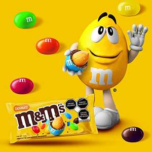 Amazon: M&Ms - Chocolate con Cacahuate - 6 Pack de 44.3g c/u (Total 265.8g)