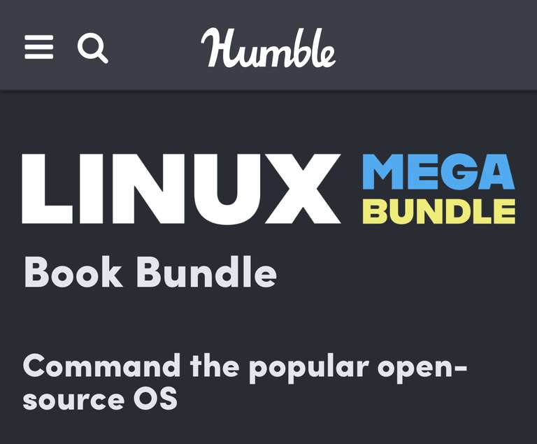 Humble Bundle: Bundle con causa de libros sobre Linux