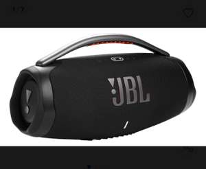 Mercado Libre: Altavoz JBL Boombox 3 negro con Bluetooth y resistente al agua - 180 W