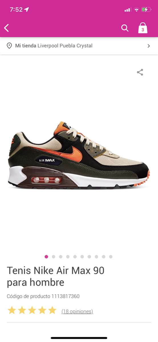 Tenis Nike AIRMAX 90 LIVERPOOL $2079 - promodescuentos.com