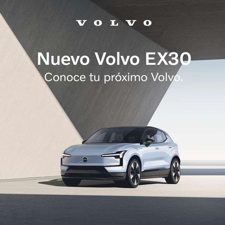 Volvo: Preventa Disponible de la EX30 el más barato de Volvo