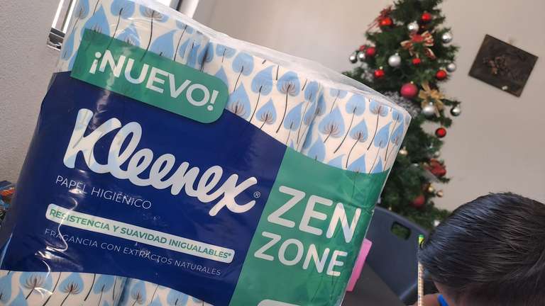Bodega Aurrera: Papel higiénico Kleenex Zen-zone 9 rollos