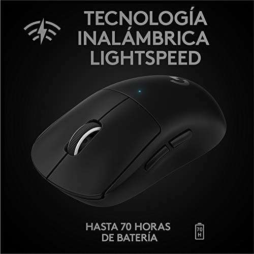 Amazon: Logitech G PRO X SUPERLIGHT Mouse Gaming Inalámbrico
