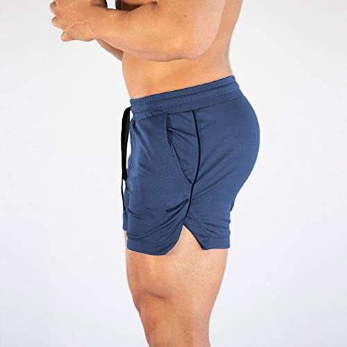 Amazon: Lecoon Shorts Deportivos Hombre Pantalones Cortos Short de Ejercicio Deporte