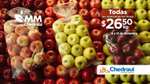 Chedraui: MartiMiércoles 12 y 13 Diciembre: Aguacate $22.50 kg • Manzanas en Bolsa $26.50 kg • Jitomate Bola $29.50 kg • Guayaba $34.50 kg