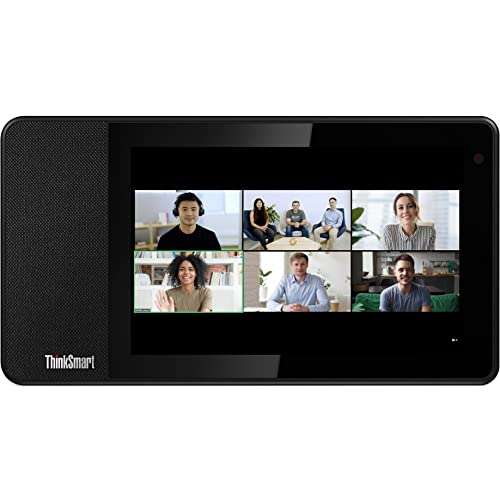 AMAZON: Lenovo ThinkSmart View ZA840013US Tablet - 8" HD - 2 GB RAM - 8 GB de almacenamiento - Android 8.1 Oreo - Business Black