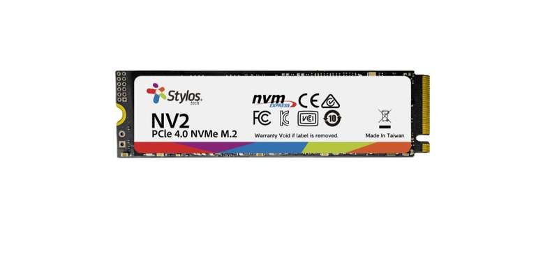 CyberPuerta: SSD Stylos STMSSDM22B NVMe, 1TB, PCI Express 4.0, M.2
