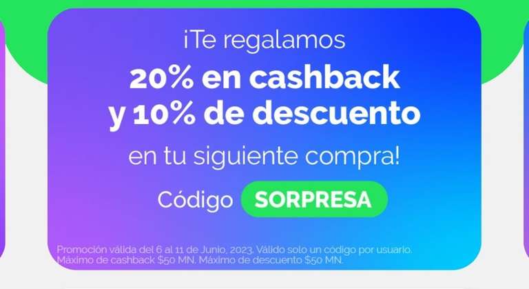 TEKAE: 20% de Cashback y 10% de descuento en tu segunda compra