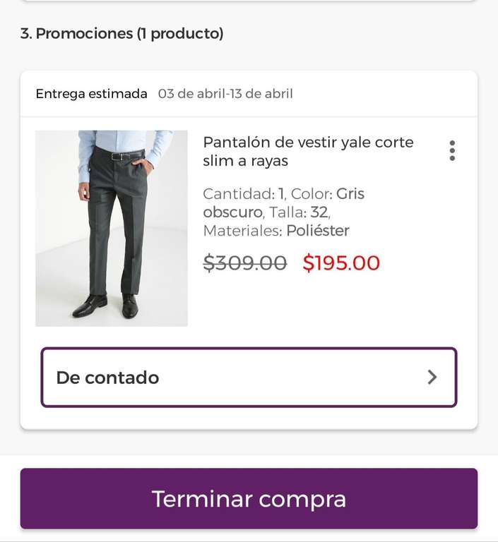 Ripley - PANTALÓN SUBURBIA 42